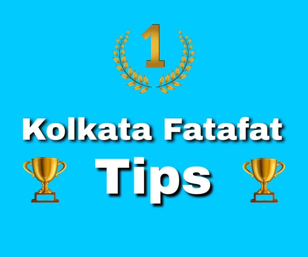 Kolkata Fatafat Tips - Kolkata FF Tips Today